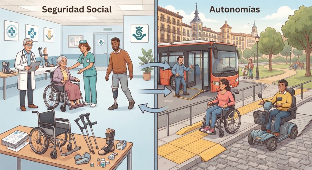 Ayudas para movilidad: qué cubre la Seguridad Social y las autonomías