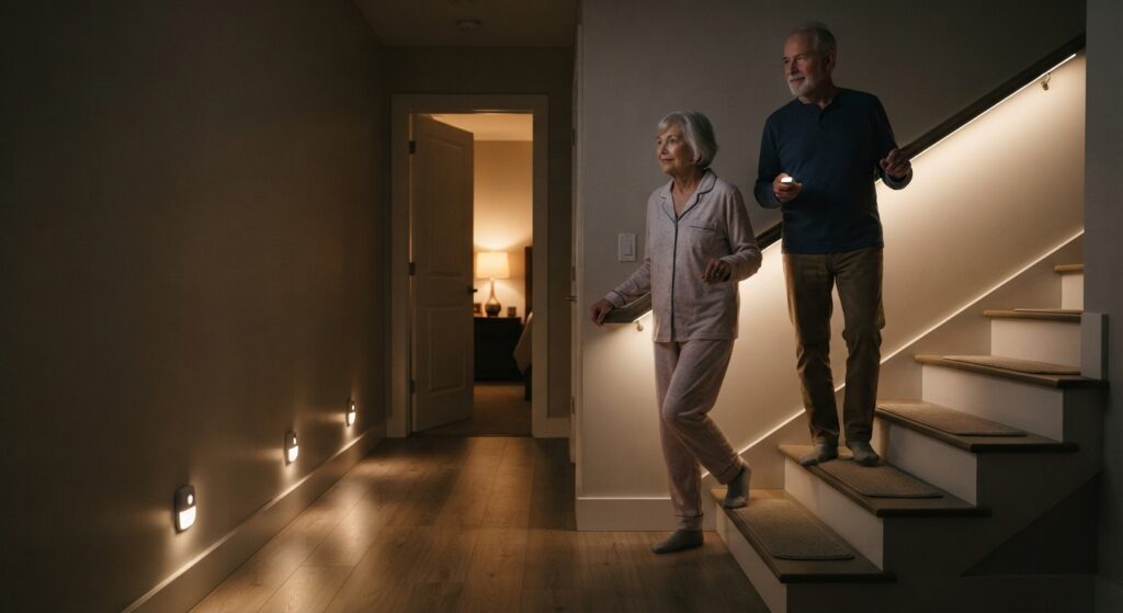 Iluminación y seguridad en el hogar