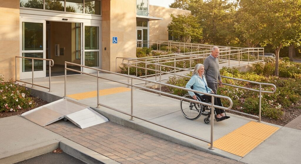 Rampas de acceso para sillas